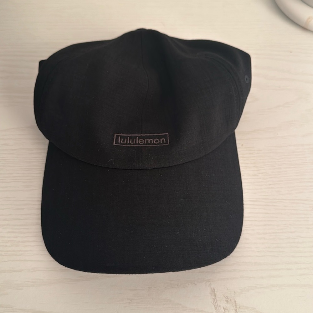 Lulu Lemon Athletica black hat